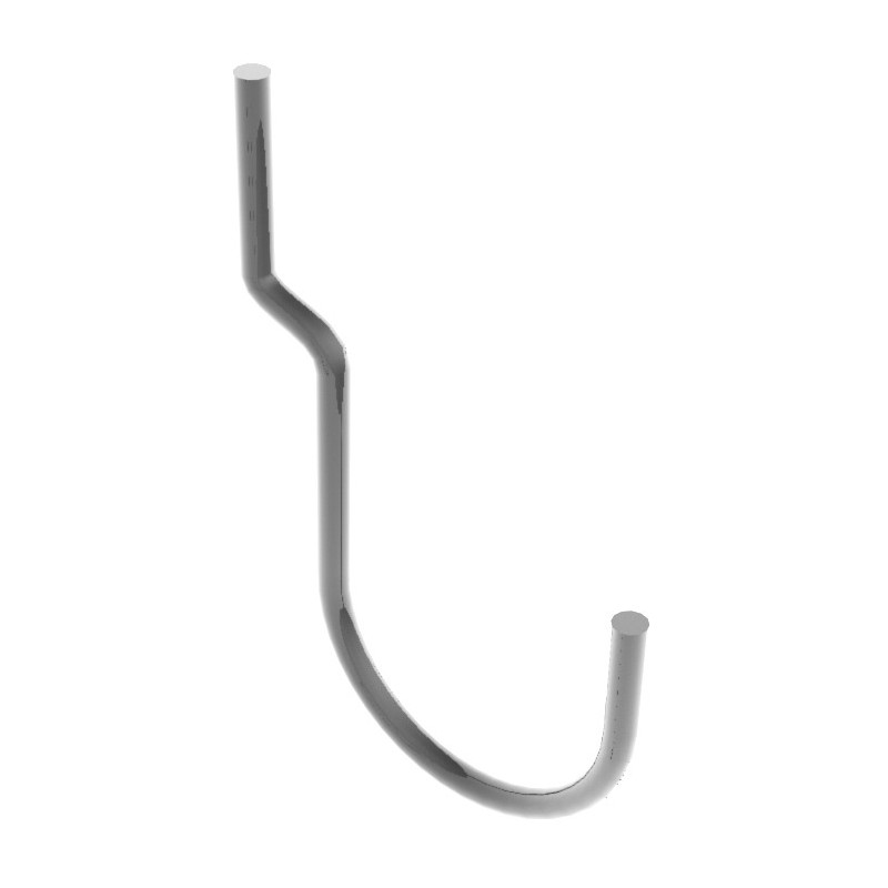 10 UND. GANCHO SENCILLO U (B2) HOOK06 BOLSA