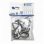 10 UND. GANCHOS SENCILLOS (B) HOOK09 BOLSA