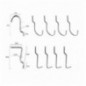 10 UND. GANCHOS SENCILLOS (B) HOOK09 BOLSA