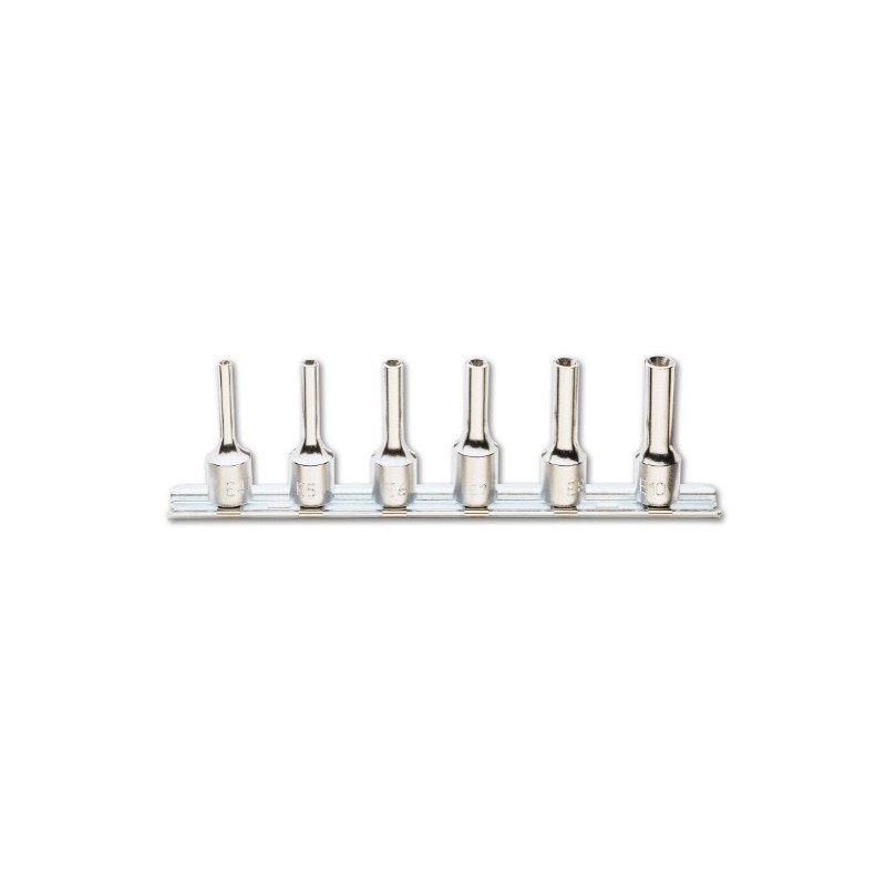 910FTX-L/SB6 Juego de 6 vasos de 3/8&quot, Torx&reg, largos, en soporte