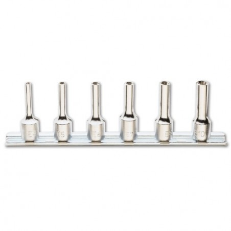 910FTX-L/SB6 Juego de 6 vasos de 3/8&quot, Torx&reg, largos, en soporte
