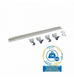 LARGUERO GALVA 1500 + 4RUEDAS (2F+2SF) 120 KG