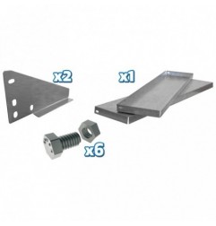 PACK. BANDEJA 1200x200 +2 REPISAS GALVA