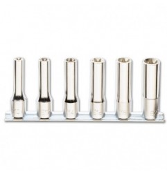 920FTX-LSB6 Juego de 6 vasos de 1/2&quot, Torx&reg, largos, en soporte