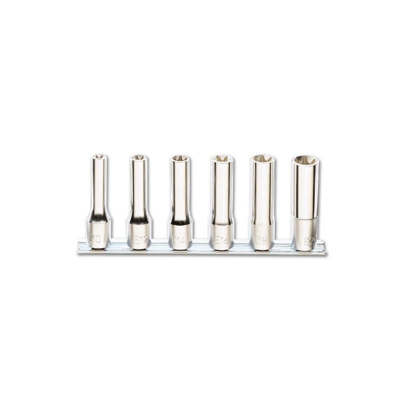 920FTX-LSB6 Juego de 6 vasos de 1/2&quot, Torx&reg, largos, en soporte