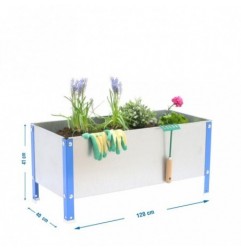 SIMONGARDEN URBAN 410x1200x400 AZUL/GALV-150l