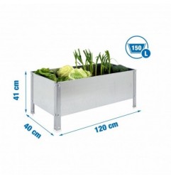 SIMONGARDEN URBAN 410x1200x400 GALVA/GALV-150l