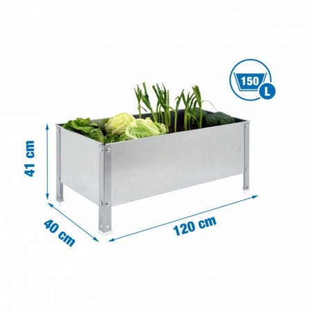 SIMONGARDEN URBAN 410x1200x400 GALVA/GALV-150l