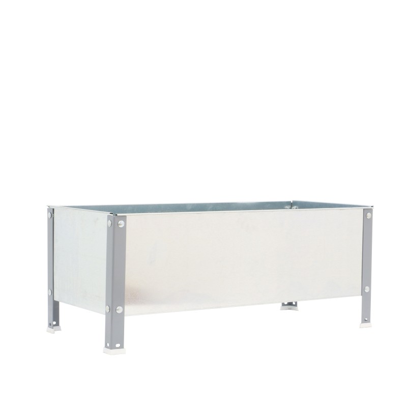SIMONGARDEN URBAN 410x1200x400 GRIS/GALV-150l
