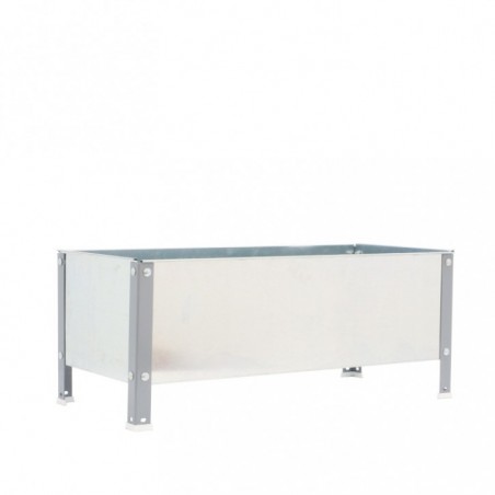 SIMONGARDEN URBAN 410x1200x400 GRIS/GALV-150l