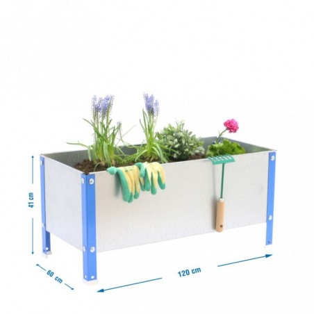 SIMONGARDEN URBAN 410x1200x600 AZUL/GALV-200l