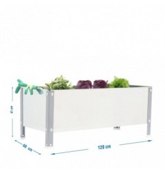 SIMONGARDEN URBAN 410x1200x600 GRIS/GALV-200l