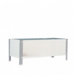 SIMONGARDEN URBAN 410x900x400 GRIS/GALVA-100l