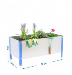 SIMONGARDEN URBAN 410x900x600 AZUL/GALVA-140l