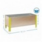 SIMONGARDEN URBAN 410x900x600 VERDE/GALVA-140l