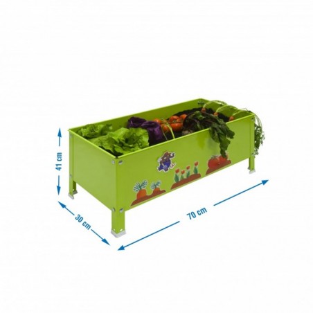 SIMONGARDEN URBAN KID 410x700x300 VERDE-60l
