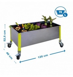SIMONGARDEN URBAN MOB. 1200x400 VERDE/GALVA