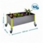 SIMONGARDEN URBAN MOB. 1200x400 VERDE/GALVA