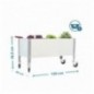 SIMONGARDEN URBAN MOB. 1200x600 GRIS/GAL