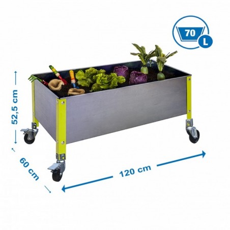 SIMONGARDEN URBAN MOB. 1200x600 VERDE/GALVA