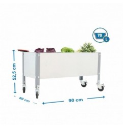 SIMONGARDEN URBAN MOB. 900x600 GRIS/GAL