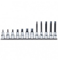 920XZN/SB12 Juego de 12 vasos de 1/2&quot, con punta XZN&reg,, en soporte