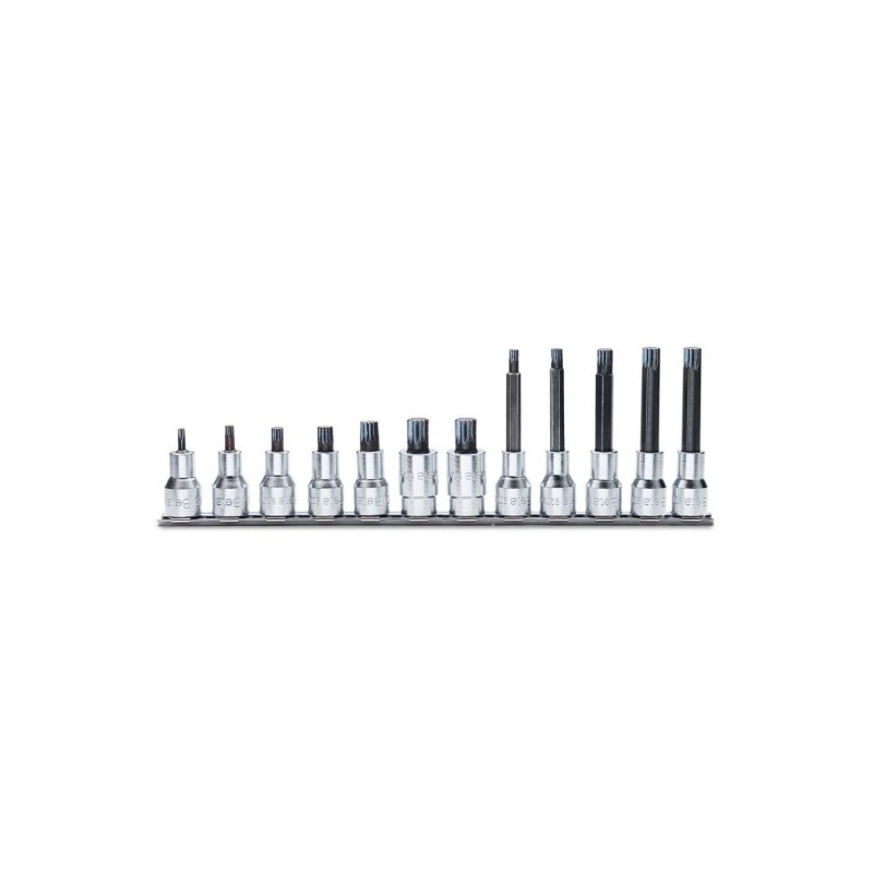 920XZN/SB12 Juego de 12 vasos de 1/2&quot, con punta XZN&reg,, en soporte