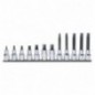 920XZN/SB12 Juego de 12 vasos de 1/2&quot, con punta XZN&reg,, en soporte