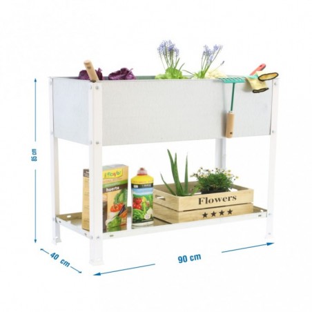 SIMONGARDEN URBAN TOP 850x900x400 BCO/GAL-100l