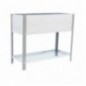 SIMONGARDEN URBAN TOP 850x900x400 GRI/GAL-100l