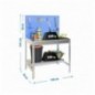 SIMONGARDEN BT2 1200X400 GALVA/AZUL