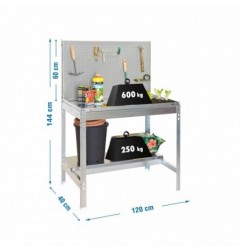 SIMONGARDEN BT2 1200X400 GALVA/GALVA