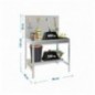 SIMONGARDEN BT2 900X400 GALVA/GALVA
