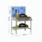 SIMONGARDEN BT2 BOX 1200x400 GALVA/AZUL