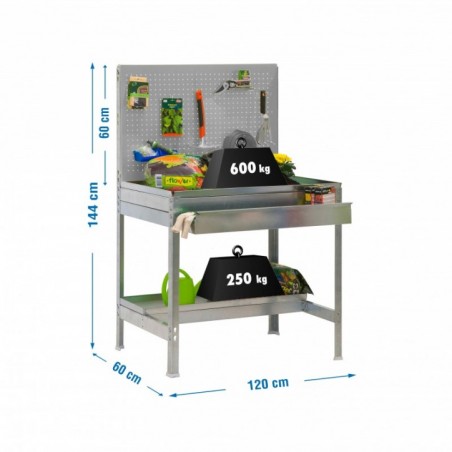 SIMONGARDEN BT2 BOX 1200x600 GALVA/GALVA