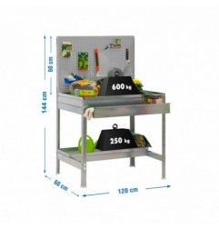 SIMONGARDEN BT2 BOX 1200x600 GALVA/GRIS