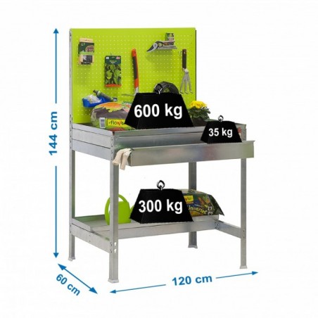 SIMONGARDEN BT2 BOX 1200x600 GALVA/VERDE