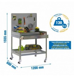 SIMONGARDEN BT2 BOX MOB. 1200x600 GRIS/GALVA
