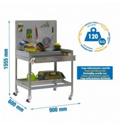 SIMONGARDEN BT2 BOX MOB. 900x600 GRIS/GALVA