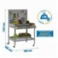 SIMONGARDEN BT2 BOX MOB. 900x600 GRIS/GALVA