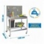 SIMONGARDEN BT2 MOB. 1200x600 GRIS/GALVA
