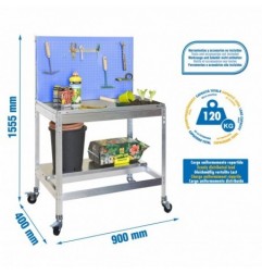 SIMONGARDEN BT2 MOB. 900X400 AZUL/GALVA
