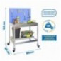 SIMONGARDEN BT2 MOB. 900X400 AZUL/GALVA
