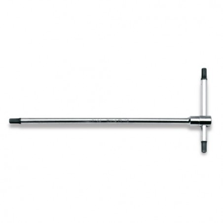 951AS 5/16 Llave en T con tres extremidades Allen, cromada
