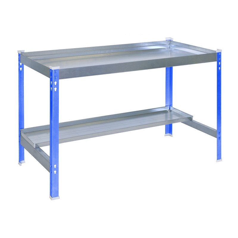 SIMONGARDEN DESK 1200x600 AZUL/GALVA