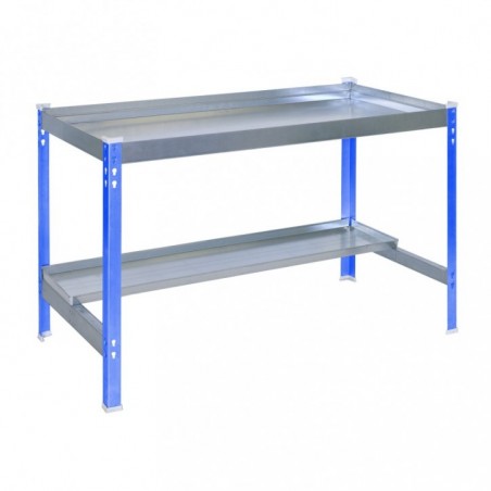 SIMONGARDEN DESK 1200x600 AZUL/GALVA