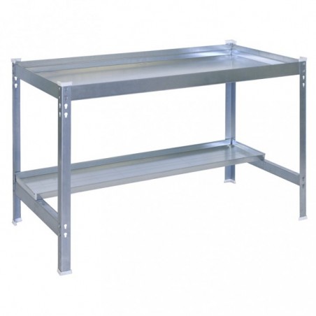 SIMONGARDEN DESK 1200x600 GALVA/GALVA