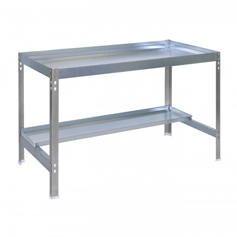SIMONGARDEN DESK 1200x600 GRIS/GALVA