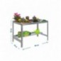 SIMONGARDEN DESK 900x600 GRIS/GALVA