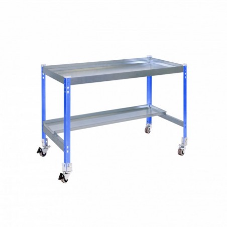 SIMONGARDEN DESK MOB. 1200x600 AZUL/GALVA